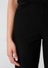 Washable Stretch Crepe Straight Pant