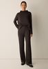 Cozy Brushed Terry Hug Kick Pant