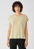 Organic Linen Jersey Square Top