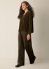 Chenille Blend V-Neck Top