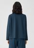 Lightweight Ponte Funnel Neck Top