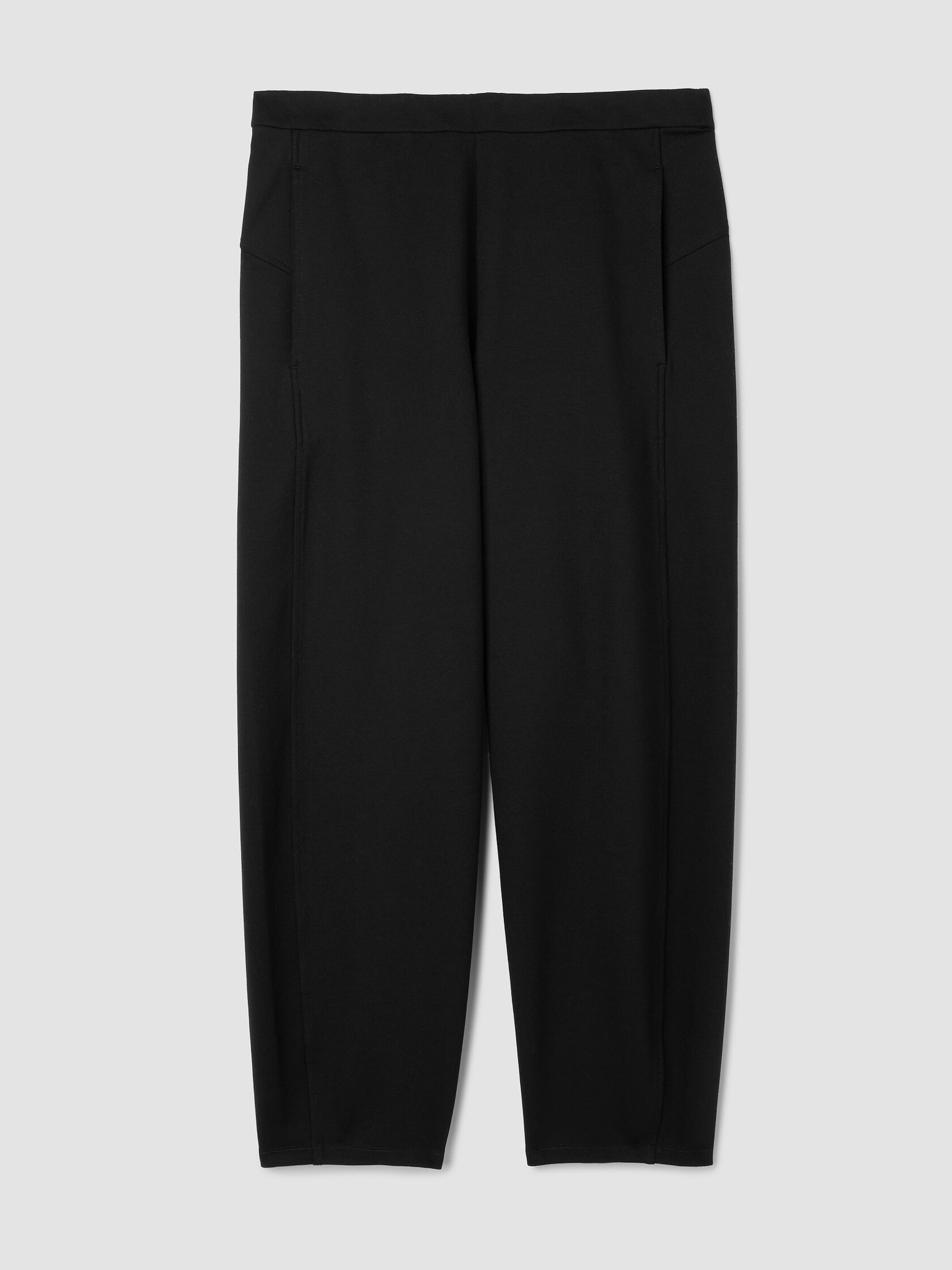 Washable Flex Ponte Curved Lantern Pant