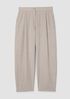 Organic Linen Curved Trouser