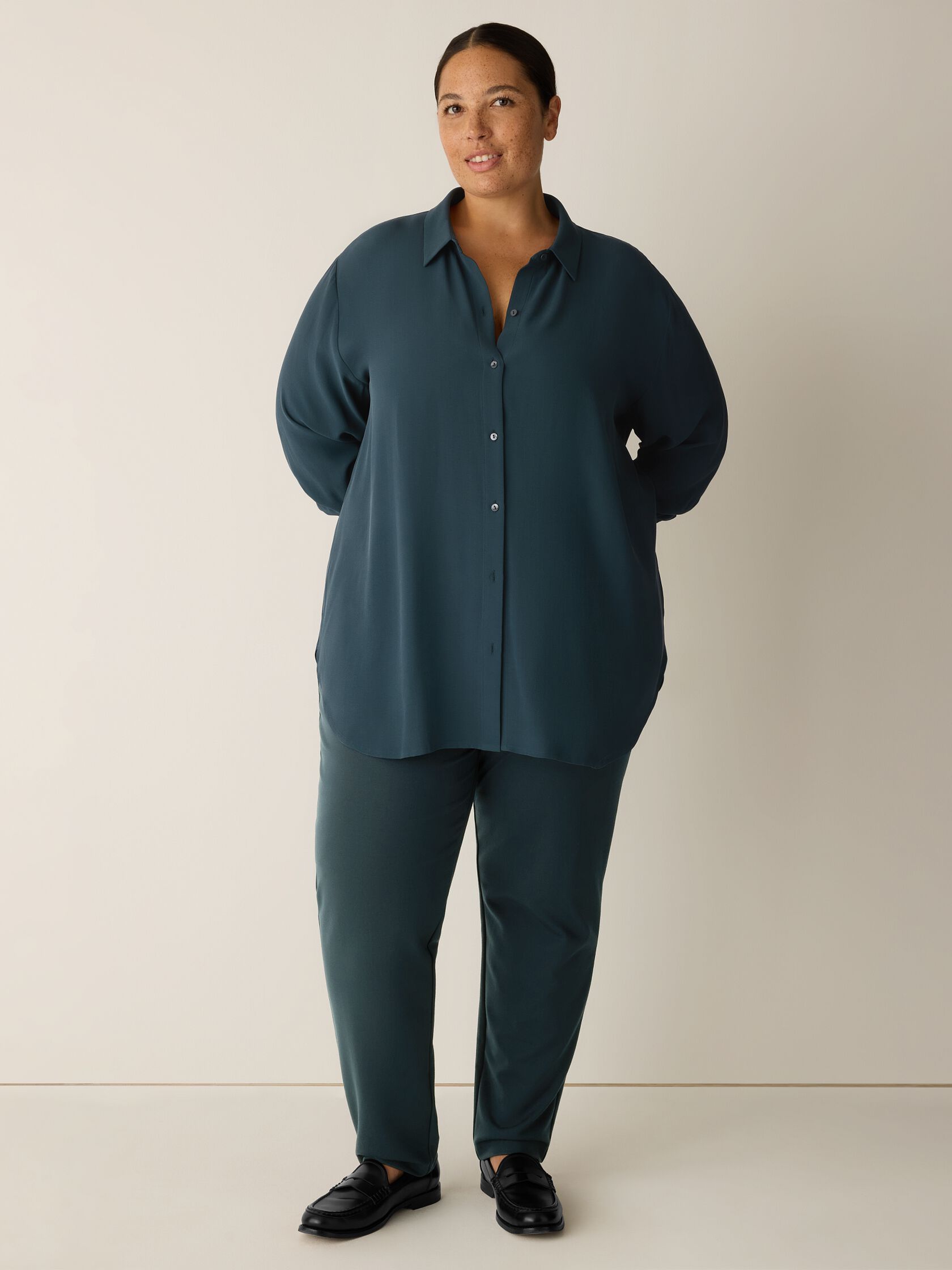 Washable Flex Ponte Slim Pant