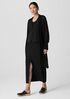 Organic Linen Cotton Cord Long Cardigan