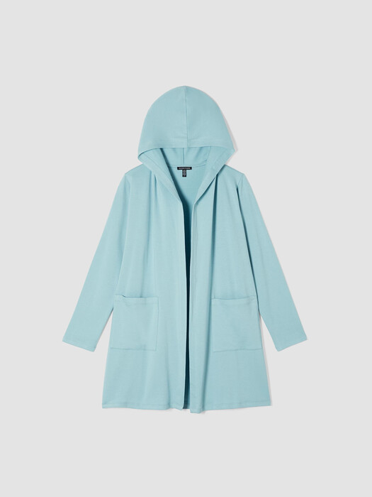 Cozy Brushed Terry Hug Hooded Jacket