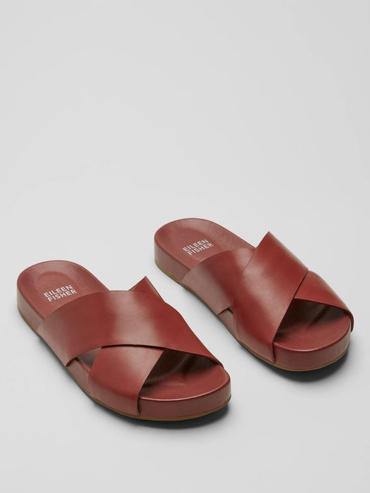 Bond Crossover Leather Sandal