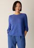 Organic Linen Cotton Slub Crew Neck Top