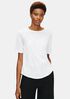 System Organic Cotton Slub Elbow-Sleeve Tee