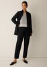 Seasonless Wool Tapered Trouser Pant