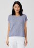 Organic Cotton Linen Slub Square Top