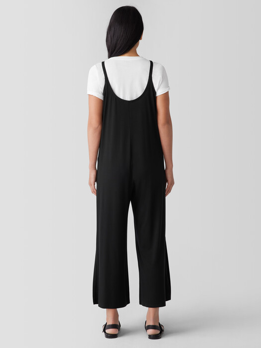 Fine Jersey Square Neck Jumpsuit