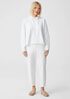 Organic Cotton Hemp Lantern Ankle Pant