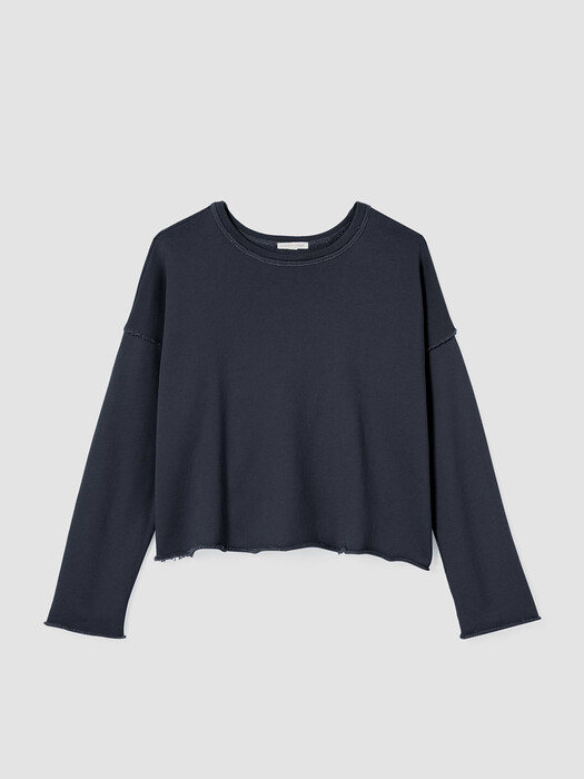 Organic Cotton French Terry Box-Top