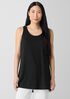 Organic Linen Jersey Long Tank