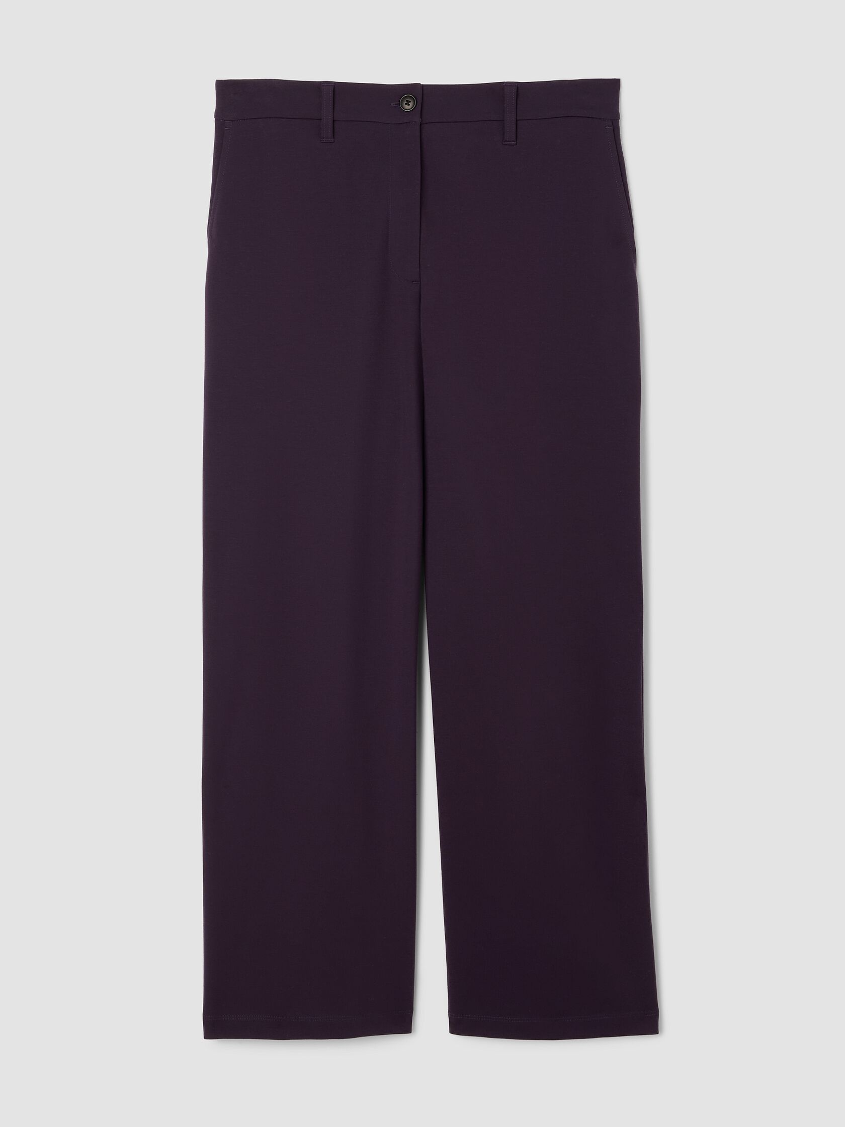 Washable Flex Ponte Wide-Leg Pant