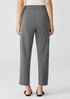 Organic Cotton Ponte Slouchy Pant