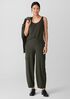 Stretch Silk Jersey Scoop Neck Tank