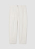 Undyed Organic Cotton Denim Lantern Jean