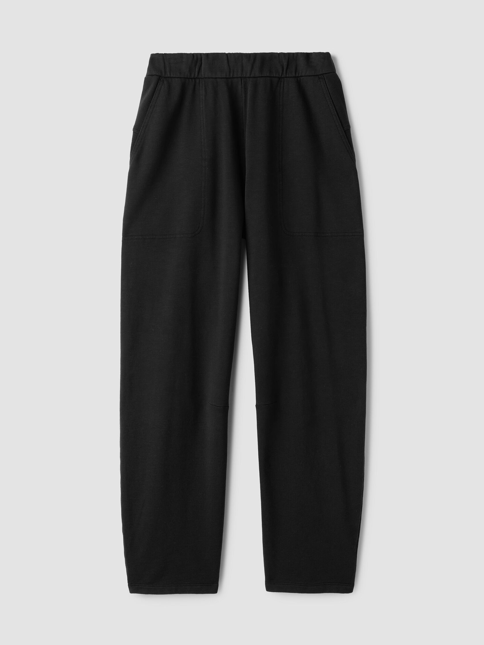 Garment-Dyed Organic Cotton Terry Arch Pant