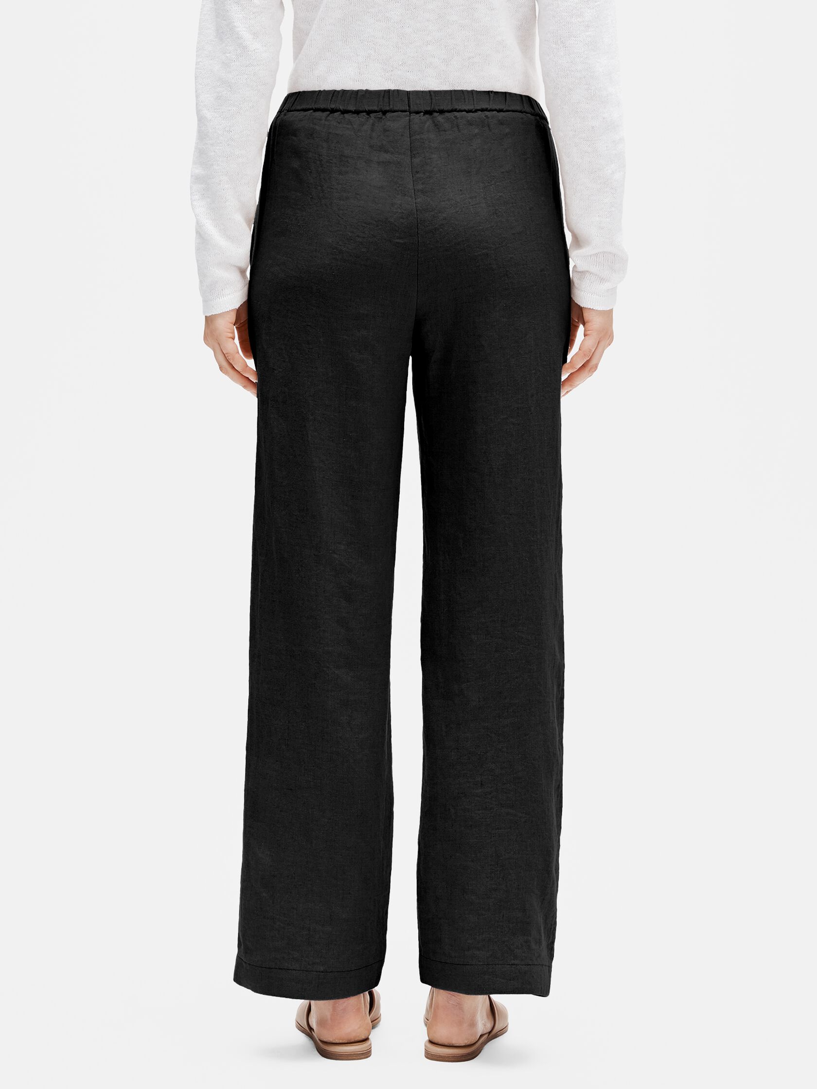 Organic Linen Straight Pant