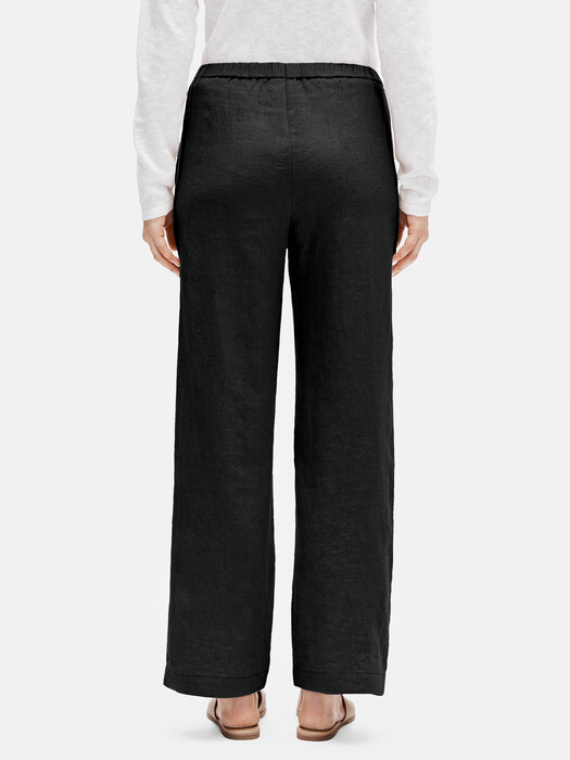 Organic Linen Straight Pant