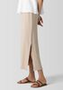 Lightweight Organic Cotton French Terry A-Line Skirt