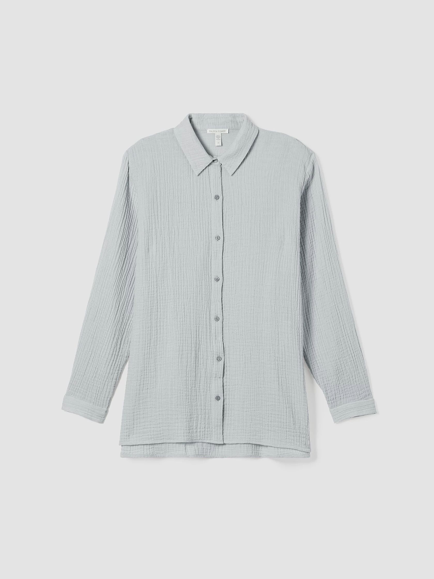 Organic Cotton Lofty Gauze Classic Collar Shirt