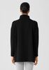 Cozy Brushed Terry Hug Funnel Neck Top