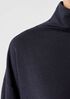Cozy Brushed Terry Hug Funnel Neck Box-Top