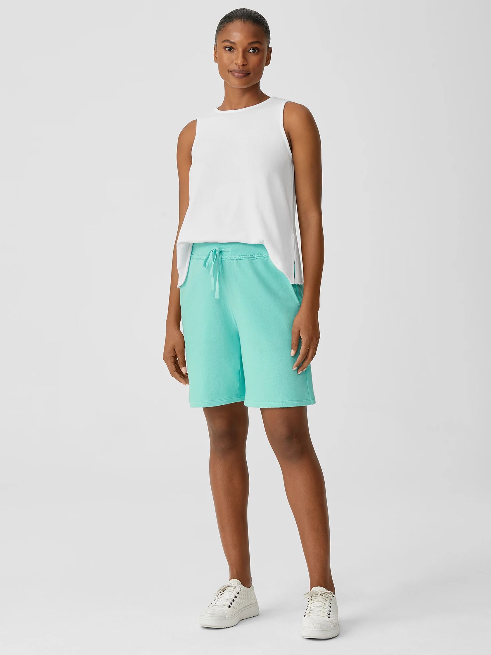 Lightweight Organic Cotton Terry Shorts