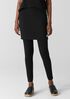 Stretch Jersey Knit Skirted Legging