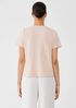 Organic Cotton Slub V-Neck Tee