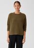 Cashmere Silk Bliss Crew Neck Top