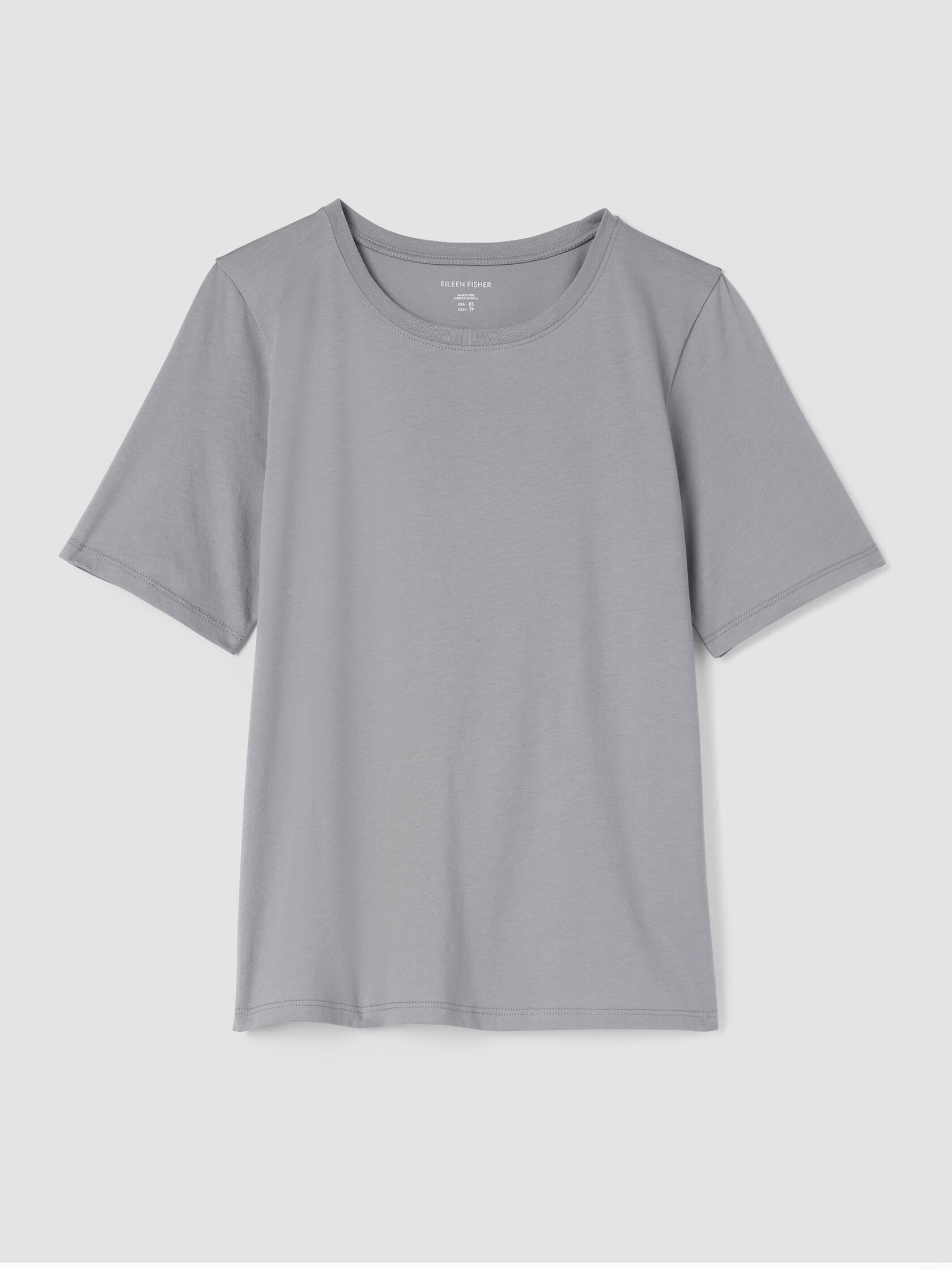 Organic Pima Cotton Jersey Round Neck Tee