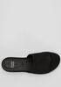 Touch Leather Flatform Sandal