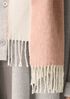 Brushed Recycled Cotton Cashmere Scarf