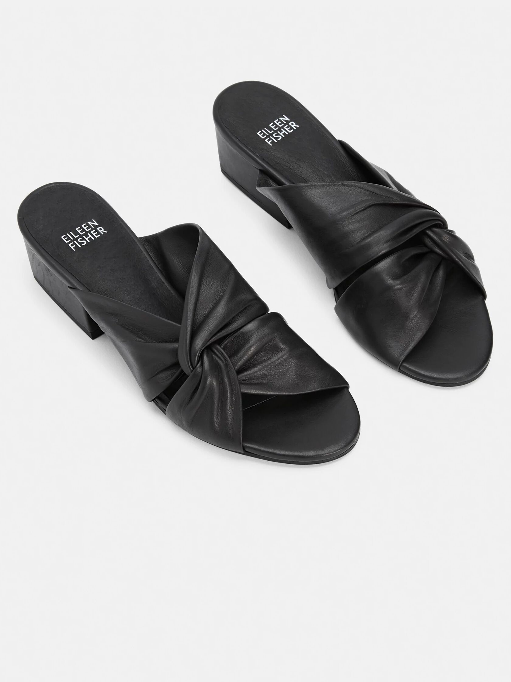 Petula Washed Leather Slide