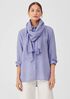 Organic Cotton Striped Cloud Scarf