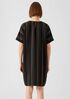 Organic Linen Blend Striped Dress