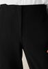 Washable Flex Ponte Tapered Trouser Pant