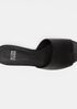 Tea Leather Slide Sandal