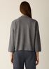 Italian Cashmere Split Neck Top
