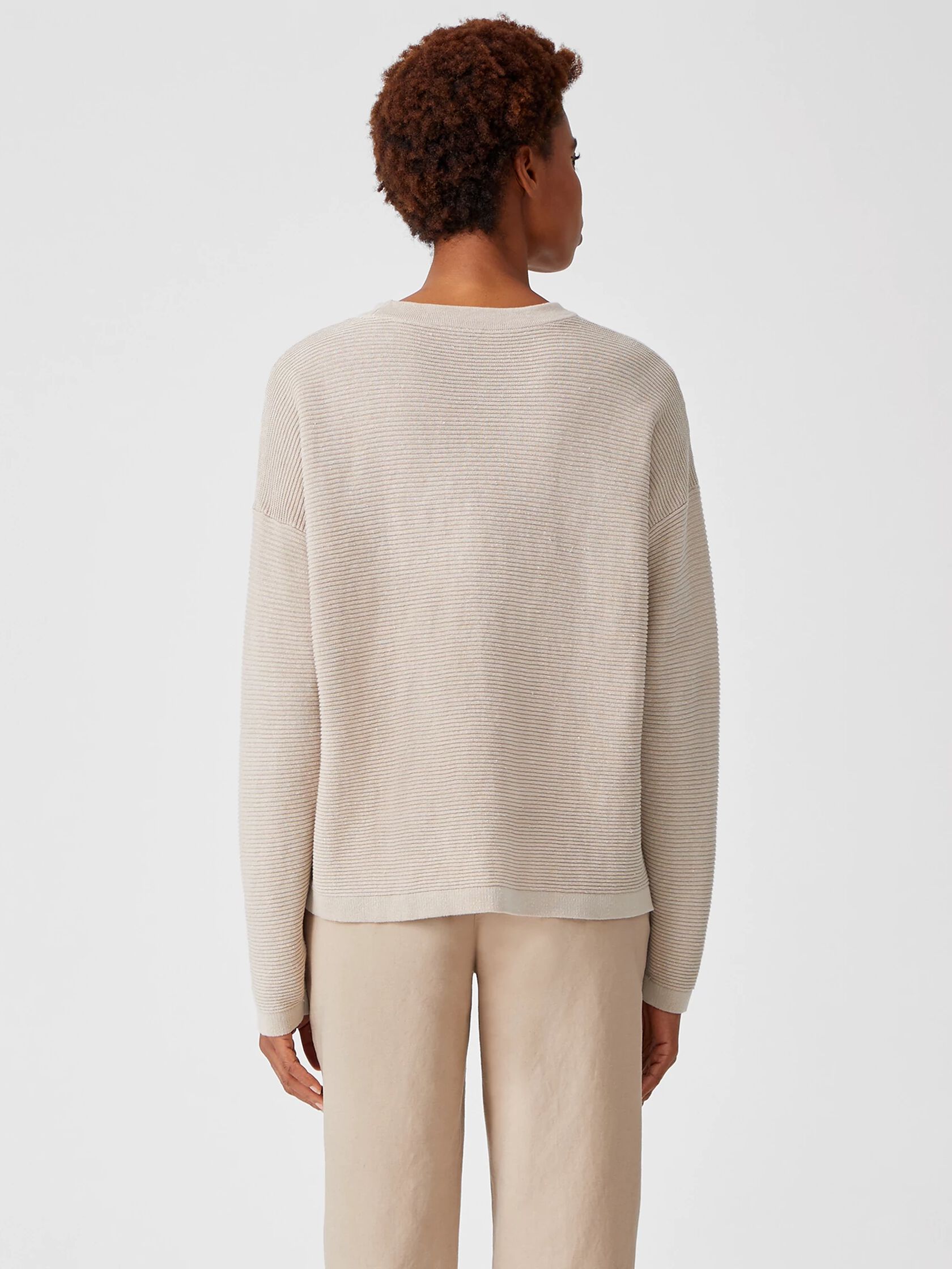 Organic Linen Cotton Box-Top