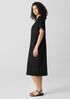 Organic Linen Jewel Neck Dress