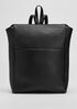 Grainy Italian Leather Backpack