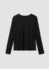 Organic Pima Cotton Jersey Long-Sleeve Tee