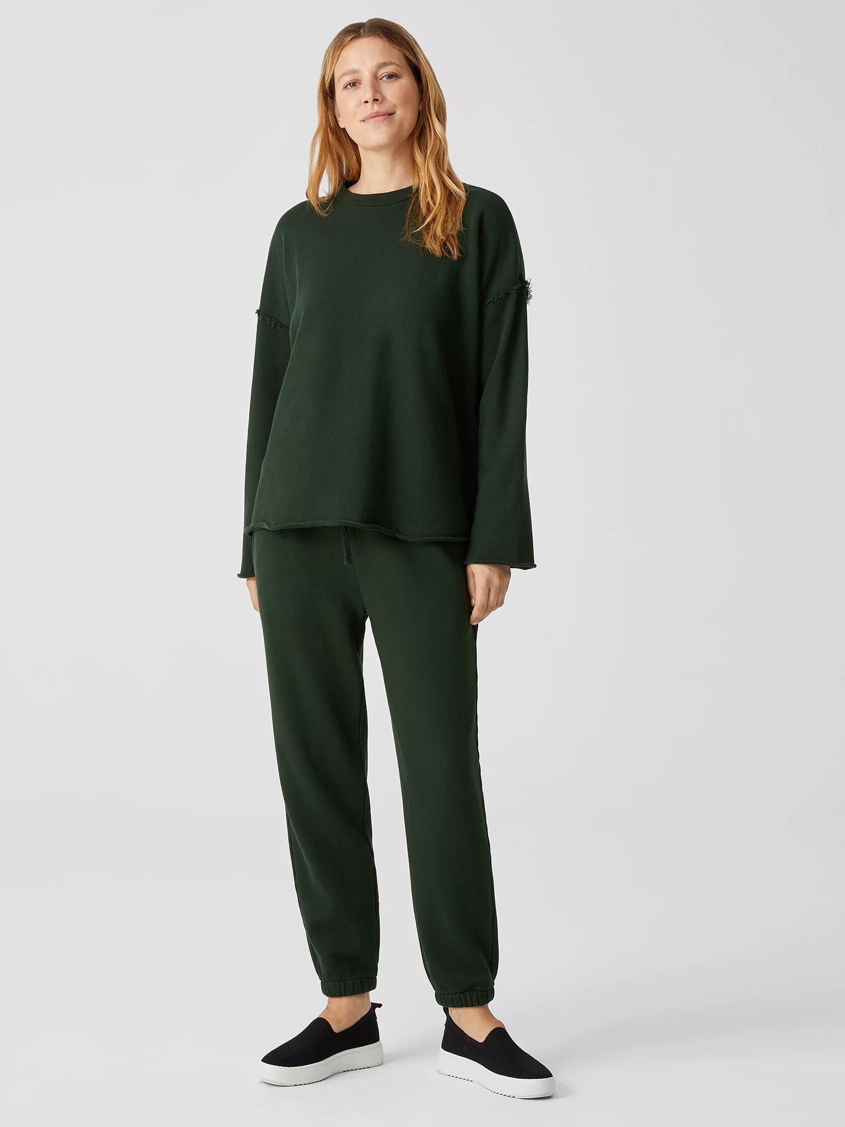 Organic Cotton French Terry Box-Top