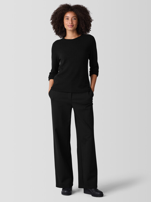 Italian Cashmere Crew Neck Top