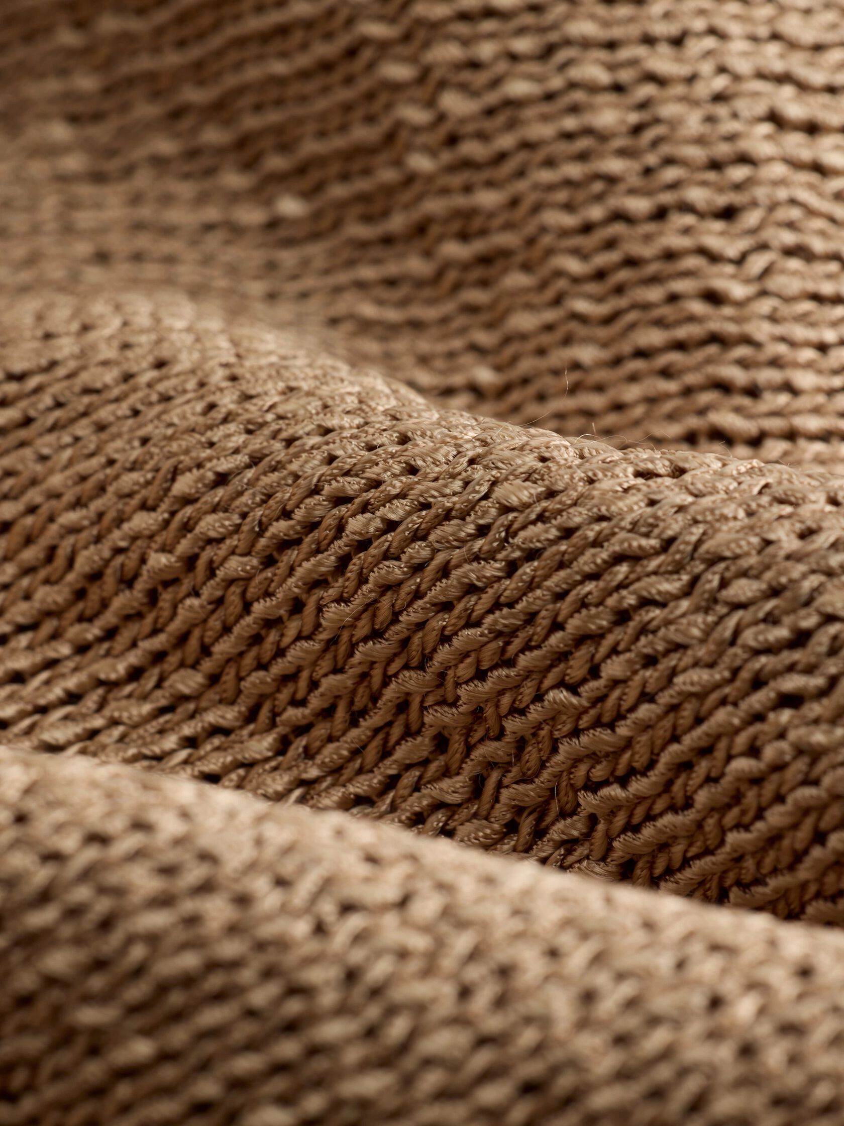 Sleek Viscose Wedge Sweater